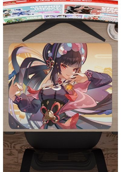 Yun Jin Genshin Impact Anime Oyuncu V2 - 48x40 Xl Gaming Mouse Pad Fare Altlığı