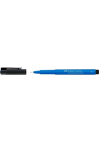 Faber-castell Çizim Kalemi Pitt Flato Mavi