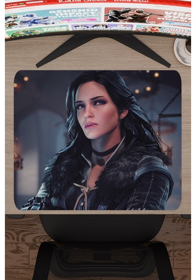 Witcher 3 Kaymaz Dikişli Kauçuk Oyuncu Mousepad V3 - 48x40 Xl Gaming Mouse Pad Fare Altlığı