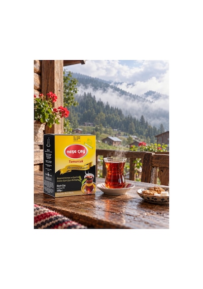 Neşe Çay Earl Grey Tomurcuk Bergamot Aromalı Siyah Dökme Çay 200 G