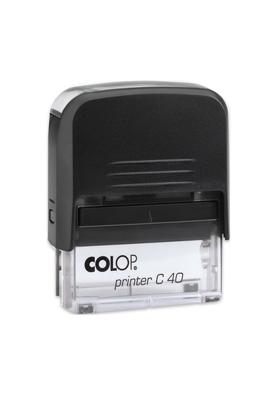 Colop Prınter C40 Siyah Kasa Kuru Keçe - 23 x 59 MM