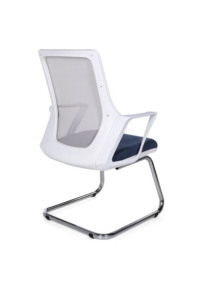 Ofisbazaar Alf Beyaz Fileli Misafir Koltuğu Ergonomik Toplantı Ve Bekleme Koltuğu Mavi/gri Mavi Ofisbazaar Alf Beyaz Fileli Misafir Koltuğu Ergonomik Toplantı Ve Bekleme Koltuğu Mavi/gri Mavi