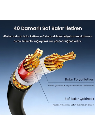 Veggieg 6.35mm To Xlr Dişi Mikrofon Kablosu Hi-fi Ses Kalitesi Ofc Bakır Enstrüman Ses Kablosu 5 Metre