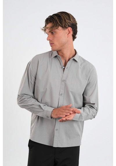 Redline Infinity Erkek Comfort Fit Gömlek Gri