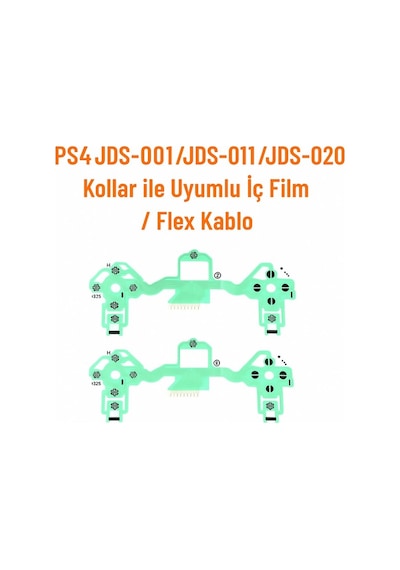 Ps4 Jds 001 010 020 Kollar İle Uyumlu Flex İç Film