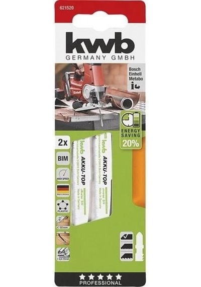 Kwb Dekupaj Testere 2li Ahşap 1,3-2 Mm 49621520