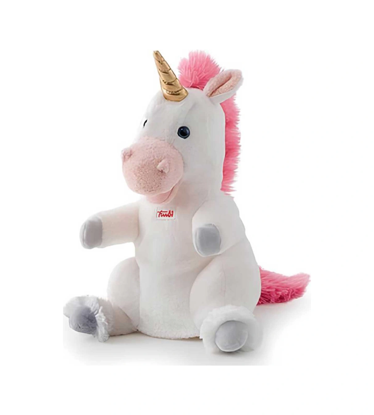 Peluş Puppet Unicorn Beyaz