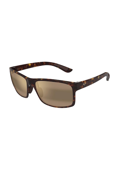 Maui Jim Mj0439s-003-15t 58 Polarize Erkek Güneş Gözlüğü Kahverengi