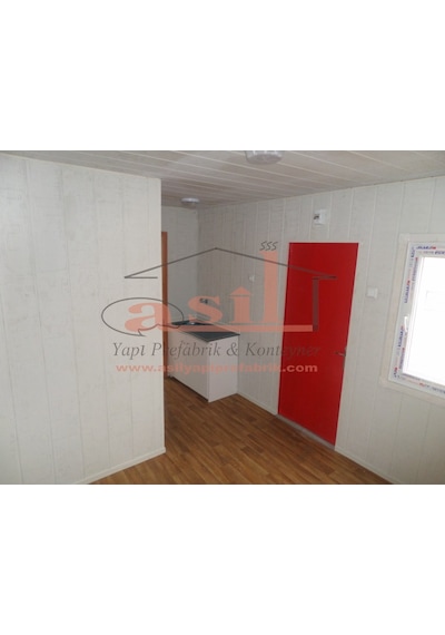 21 M² 1+1 Çatı+Verandalı Dış Cephe Betopanlı Konut Konteyner