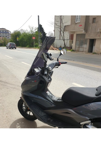 Motocam Rks Vieste 249 Ön Cam 2022-2026 Model 78cm Siyah Renkli 4mm Uzun
