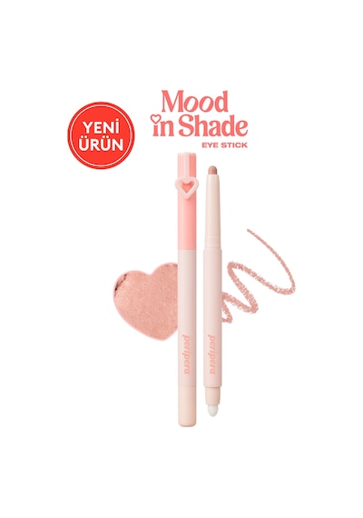 Topaklanma Yapmadan Kolayca Uygulanan Kalem Far Perıpera Mood In Shade Eye Stick M01 Lazy Peach M01 Lazy Peach