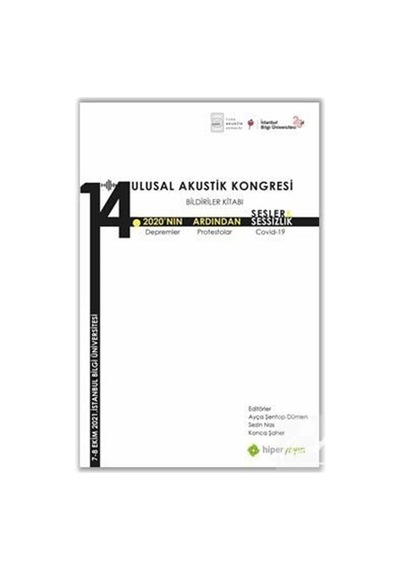 14. Ulusal Akustik Kongresi Bildiriler Kitabı- Hiperlink