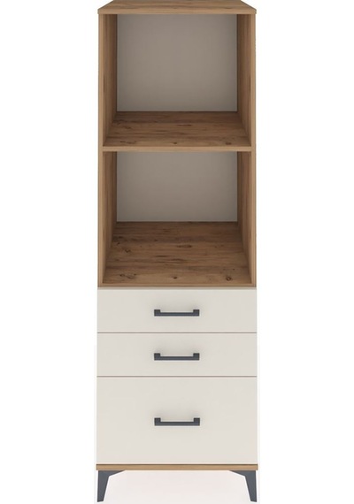 Kronos Dolap 2 Raflı 3 Çekmeceli 60x59x182 Çam-aytaşı Atlas Çam