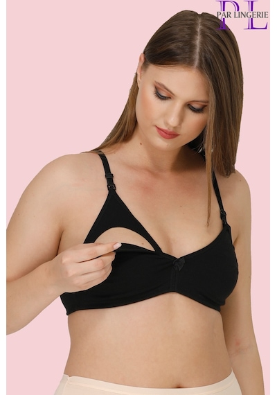 Parlingerie 3lü Hamile Emzirme Sütyeni Kapsız Karışık Renk Çok Renkli