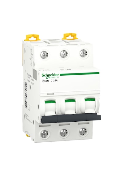 Schneider Electric Acti9 İk60N A9K24325 25A Sigorta (3P, 6Ka, C Eğrisi)