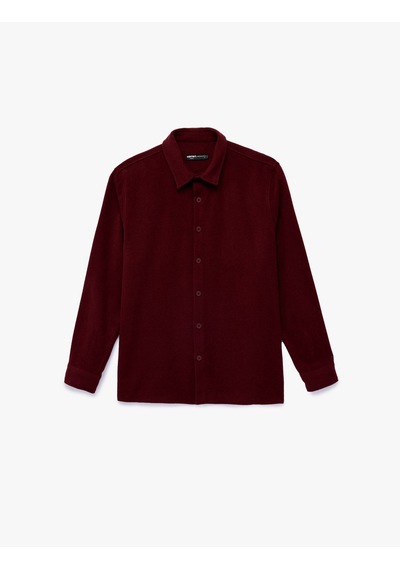 Koton Regular Fit Uzun Kollu Düğmeli Klasik Yaka Gömlek Bordo 6wam60236hw Bordo Koton Regular Fit Uzun Kollu Düğmeli Klasik Yaka Gömlek Bordo 6wam60236hw Bordo