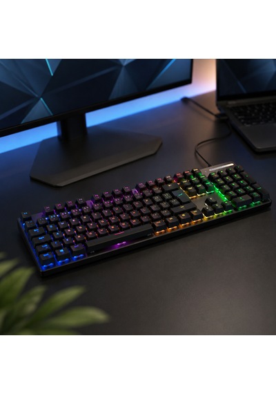 Türkçe Q Mekanik Gaming Klavye Kl-138 Rgb Aydınlatmalı Numpadli Kablolu Oyuncu Klavyesi