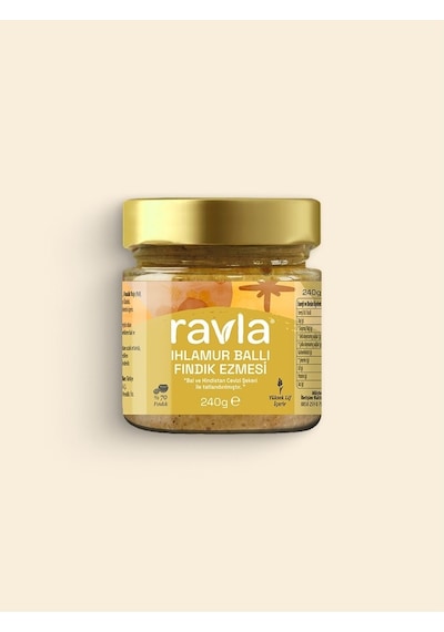 Ravla Ihlamur Ballı Fındık Ezmesi - 240g