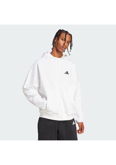 Adidas Future Icons Small Logo Full-zip Erkek Sweatshirt C-adıjd4944e50a00 Beyaz