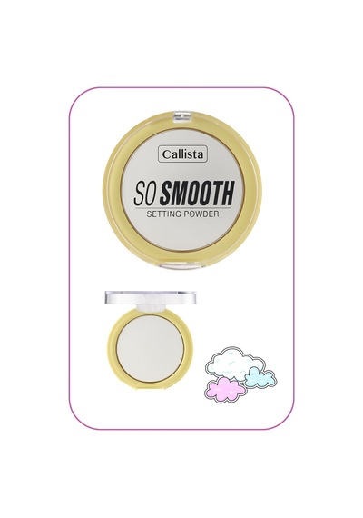 Callista So Smooth Setting Powder Makyaj Sabitleyici Toz Pudra - 01 Bake Me Up - Transparan