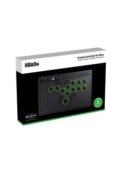 8bitdo All-button Arcade Controller For Series X S, One Pc, 2.4g Wireless, Low-profile M Sku: Smgstkf10fbb62e3