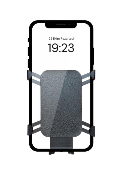 Araç İçi Havalandırma Gravity Örümcek Telefon Tutucu Tutacağı 1-black