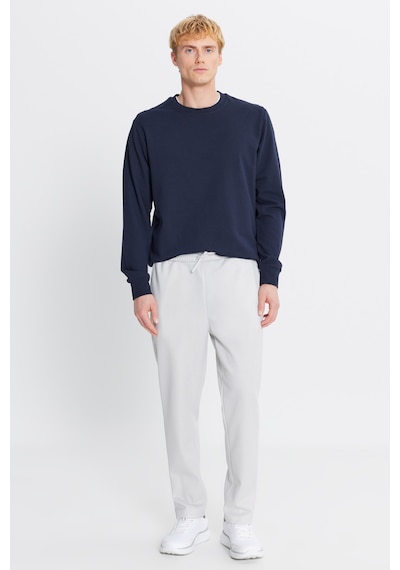 AC&Co / Altınyıldız Classics Erkek Grı Pamuklu Standart Fit Normal Kesim Beli Bağlamalı Yan Cepli Jakarlı Eşofman Altı Gri AC&Co / Altınyıldız Classics Erkek Grı Pamuklu Standart Fit Normal Kesim Beli Bağlamalı Yan Cepli Jakarlı Eşofman Altı Gri