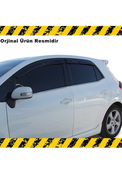 Toyota Uyumlu Auris Mügen Cam Rüzgarlığı 2007-2013 Arası 4 Lü Set N11.28627