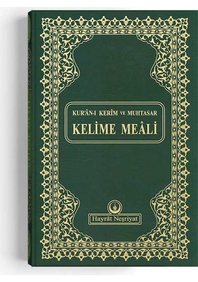 Orta Boy Muhtasar Kelime Mealli Kur'an (Yeşil, Mühürlü)