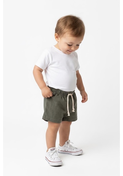 MiaBaby Bebek Müslin Şort Haki