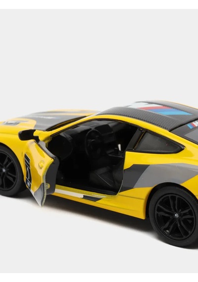 Kinsmart Bmw M8 Competition Coupe Livery Edition Kt5425df 1:38 Scale Model Lisanslı Sarı