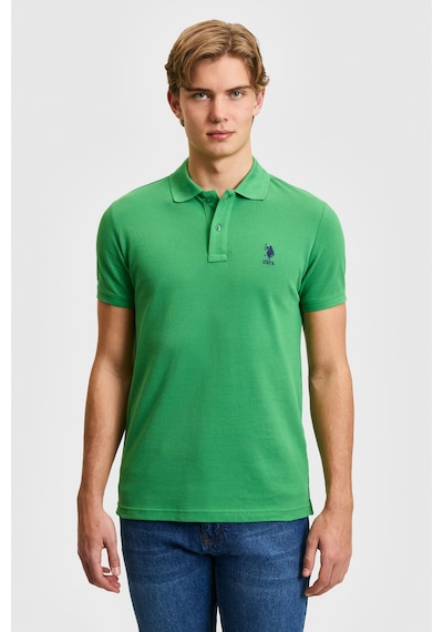 U.S. Polo Assn. U.s. Polo Assn. Erkek Yeşil Tişört Basic 50322304-vr054