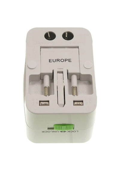 SpeedUF Universal Çoklu Fiş Priz Adaptörü Dönüştürücü