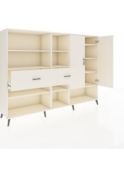Hyperion Dolap 10 Raflı 2 Çekmeceli 2 Kapaklı 220x44x163 Aytaşı-a Aytaşı-aytaşı Hyperion Dolap 10 Raflı 2 Çekmeceli 2 Kapaklı 220x44x163 Aytaşı-a Aytaşı-aytaşı