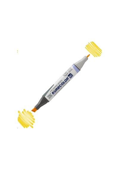Zig Kurecolor Kc3000 Twin S Marker Kalem 106 Yellow
