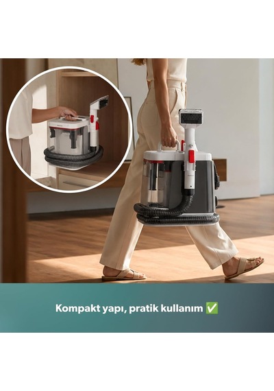 Ayrex Stain X Taşınabilir Halı, Koltuk Yıkama Ve Leke Çıkarma Makinesi