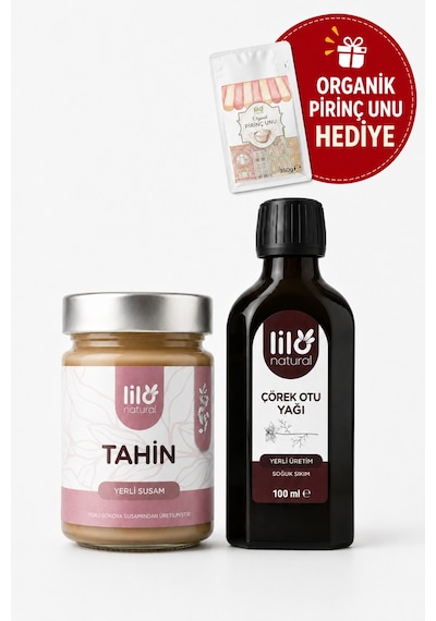 Tahin Ve Çörek Otu Yağı Seti - 857409831 Diğer