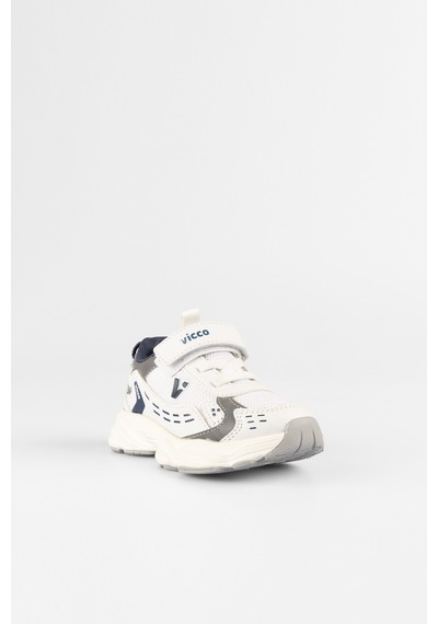 Vicco Tag Ortopedik Unisex Çocuk Beyaz Rahat Sneaker Beyaz