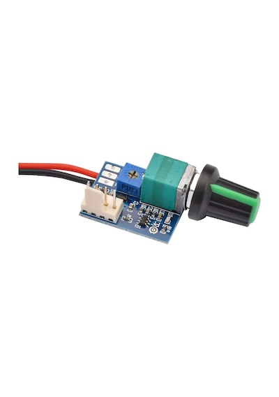 Dc 12v Pwm Fan Hız Kontrol Devresi Zfc4-1km Ayar Potlu Anahtarlı Pc Cpu Soğutucu 4 Telli Fan