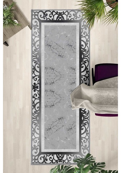 L8003 Gri Yıkanabilir Yolluk