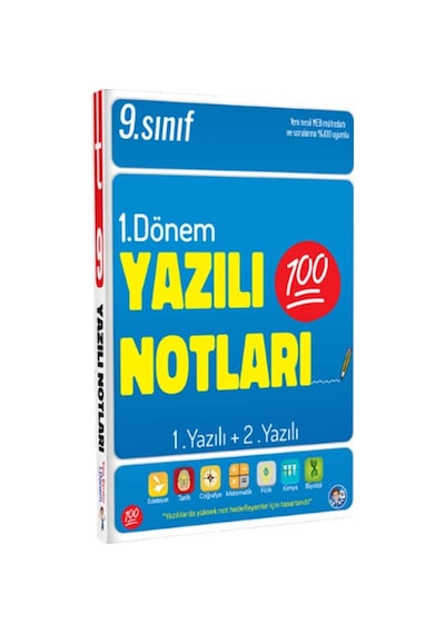 9.Sınıf Yazılı Notları 1.Dönem 1+2.Yazılı -  Tonguç Akademi