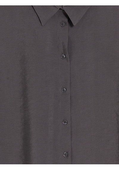 Lcw Modest Antrasit Modal Karışımlı Oversize Kadın Gömlek Tunik