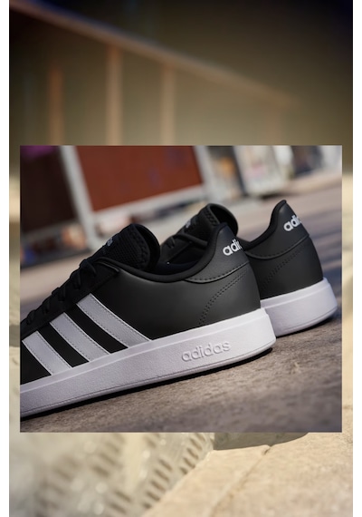 Adidas Grand Court Base2 Siyah Erkek Sneaker Ayakkabı Gw9251 Siyah