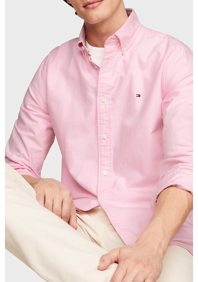 Tommy Hilfiger Erkek Gömlek Mw0mw35774 Tol Pembe Pembe