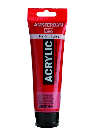 Talens Amsterdam Akrilik Boya 120ML N 399 Naphthol Red Deep