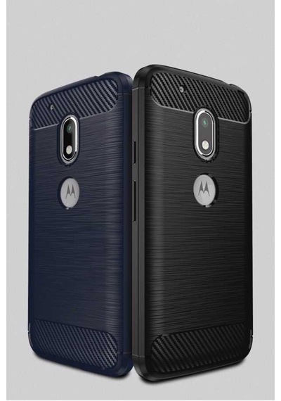 Lenovo Moto G4 Kılıf Zore Room Silikon Kapak Siyah