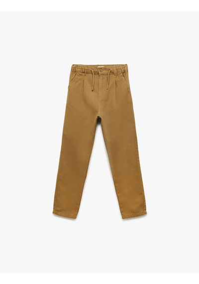 Koton Pamuklu Düğme Detaylı Basic Pantolon Deve Tüyü 6wkb40009tw Taba Koton Pamuklu Düğme Detaylı Basic Pantolon Deve Tüyü 6wkb40009tw Taba
