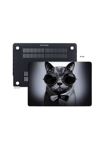 Apple Uyumlu MacBook Pro M1-m2, Kılıf 13inç Cat01nl Type-c'li Model A2338 A2289 A2251 A1706-08 A1989 A2159 İle Beyaz