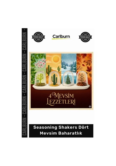 Baharatlık Estetik Kar Küresi Tasarım Mutfak Baharat Set Seasoning Shakers Dört Mevsim Baharatlık Diğer