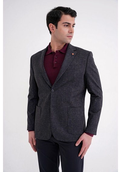 C 720 Ceket Comfort Lacivert Lacivert